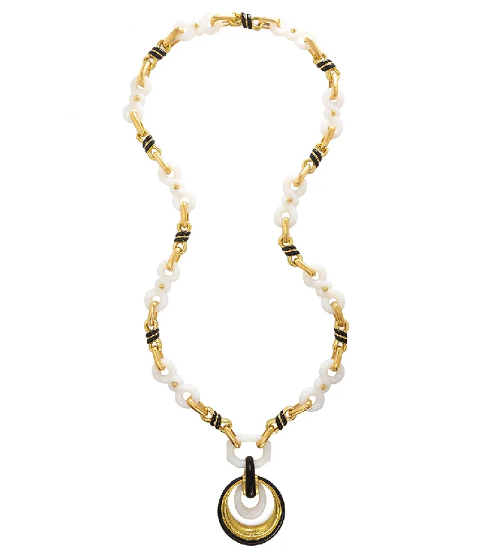 real smoky quartz pendant Stone Knot Necklace