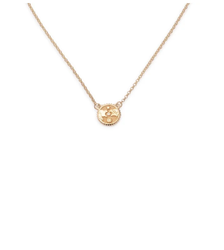 gold initial bracelet personalized Strength : Miniature Stationary Necklace