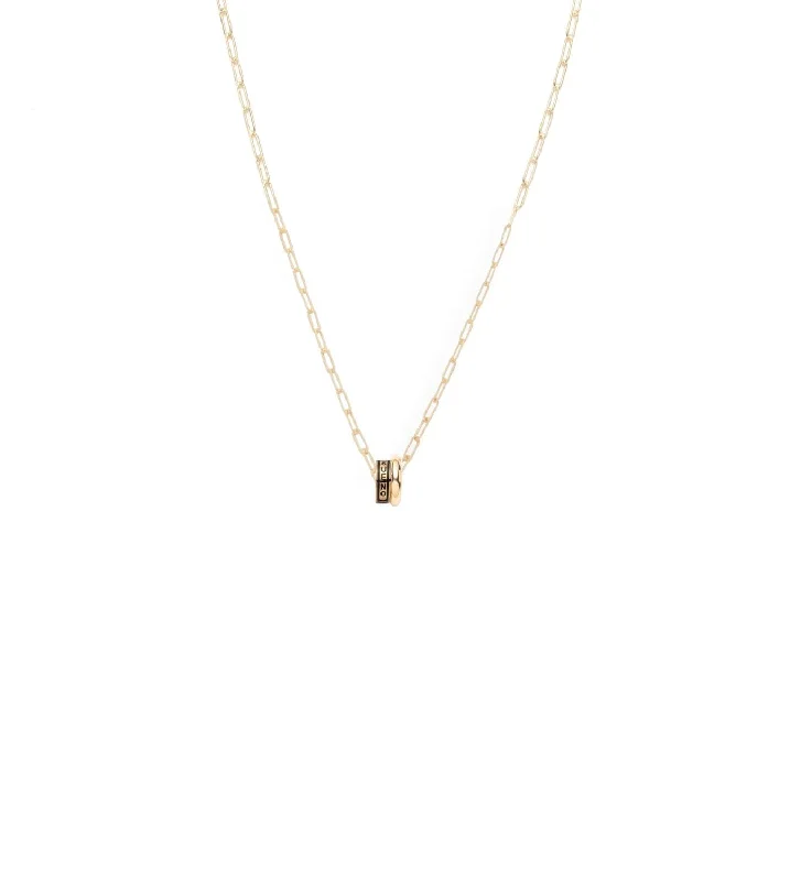 minimalist rose gold stacking rings Tenet & Large Gold : Heart Beat Super Fine Clip Chain Necklace