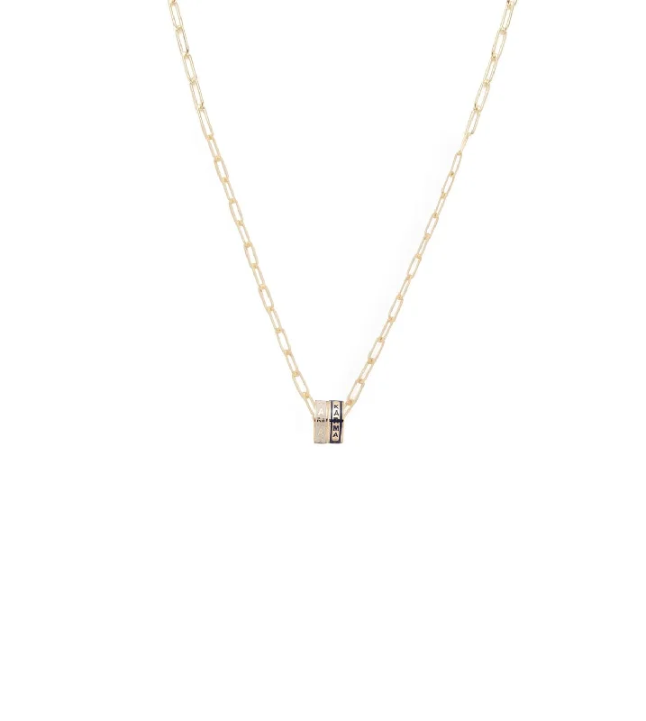 handcrafted filigree ring silver Double Tenet : Heart Beat Super Fine Clip Chain Necklace