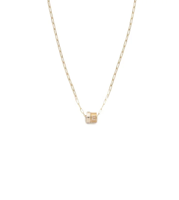chunky silver hoop earrings Wholeness & Pave Diamond Initial : Heart Beat Super Fine Clip Chain Necklace