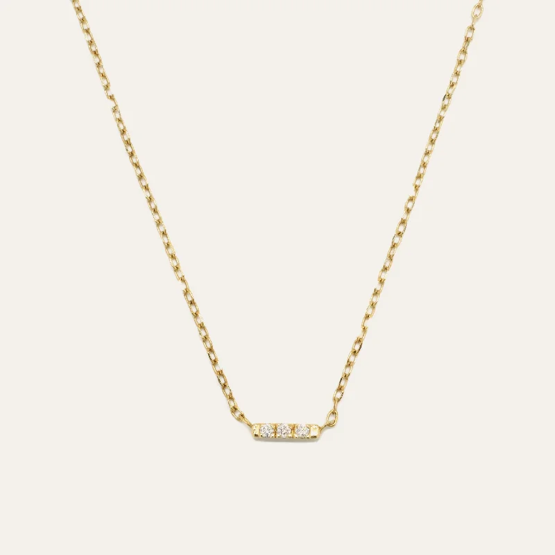 minimalist disc pendant necklace Tic Tac Necklace