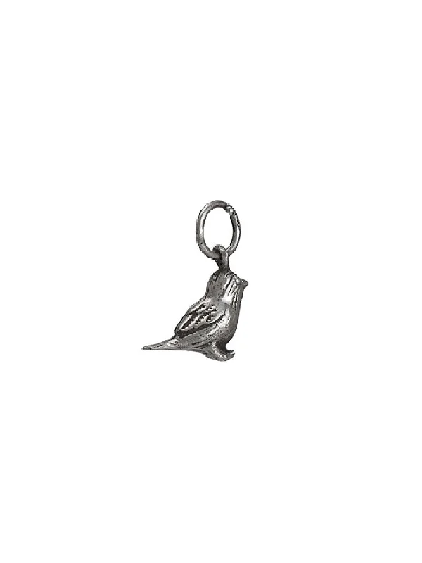 handcrafted gemstone toe ring Tiny Bird Pendant Necklace