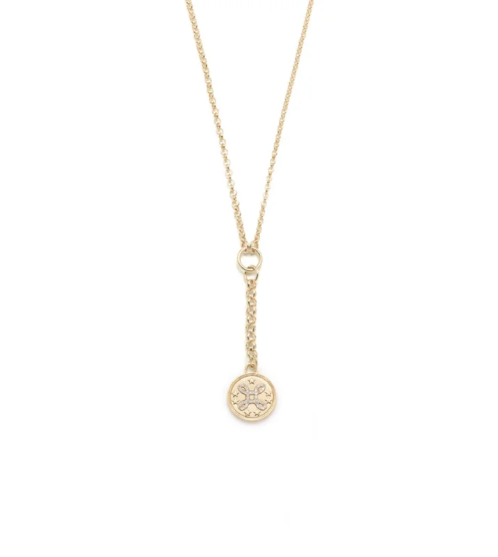 simple sapphire wedding band True Love : Small Mixed Belcher Extension Chain Necklace