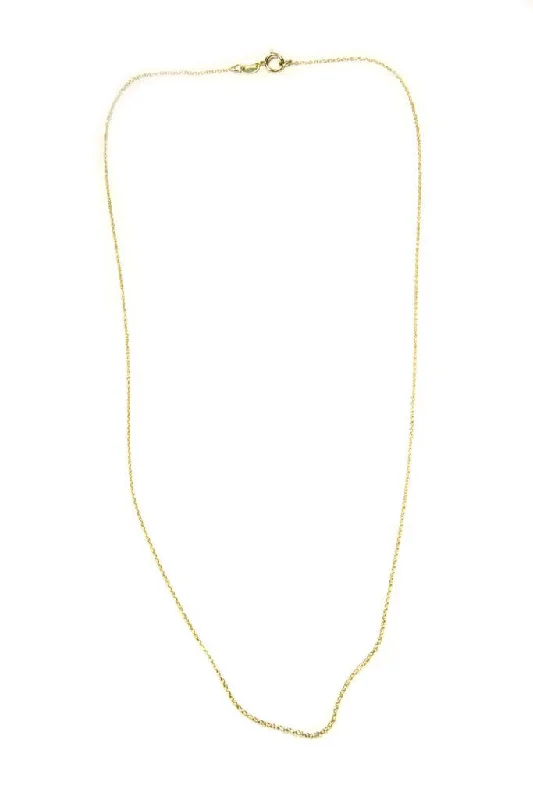 sterling silver toe ring set Vermeil Cable Chain