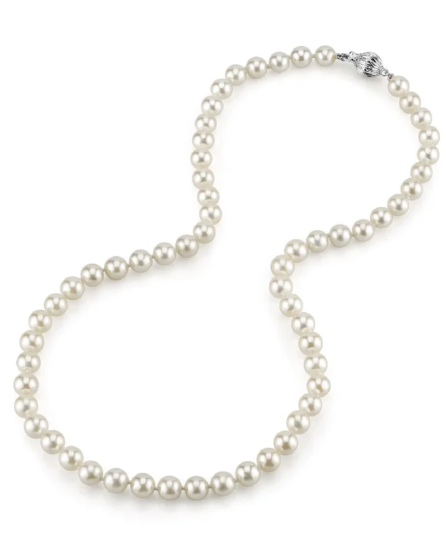 men’s tungsten carbide ring Japanese Akoya White Pearl Necklace, 6.5-7.0mm - AAA Quality men’s tungsten carbide ring Japanese Akoya White Pearl Necklace, 6.5-7.0mm - AAA Quality