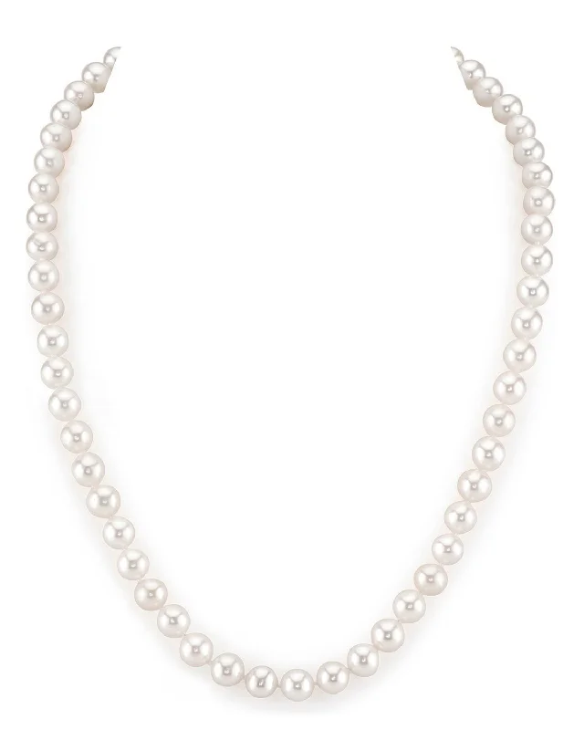 rose gold ring with diamonds 7.0-7.5mm White Freshwater Pearl Necklace - AAAA Quality rose gold ring with diamonds 7.0-7.5mm White Freshwater Pearl Necklace - AAAA Quality