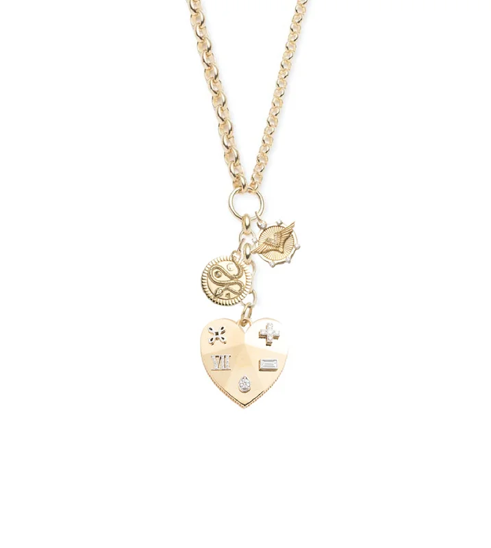 dainty pearl and diamond ring Vivacity & Wholeness : Facets of Love Heavy Mixed Belcher Chain Necklace Story